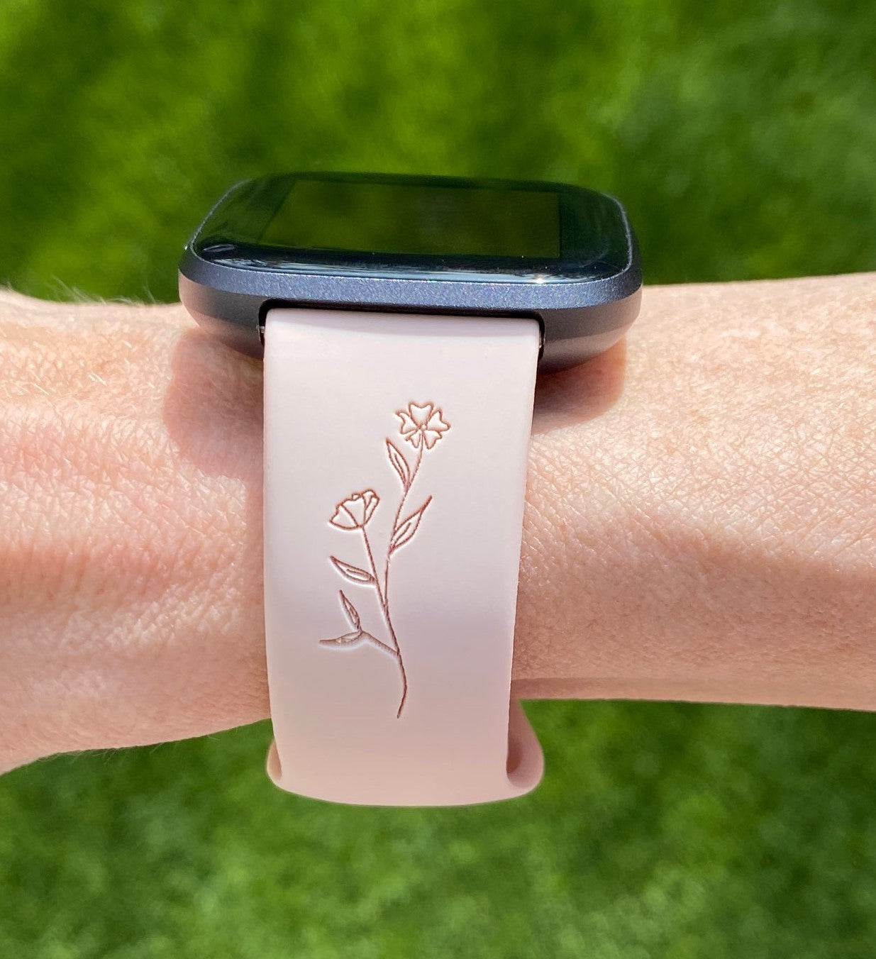 Wild Flower Fitbit Versa 1/2 Watch Band