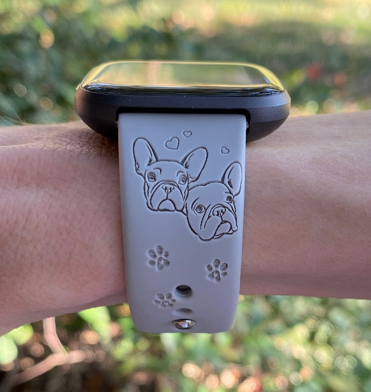 French Bulldog Fitbit Versa 1/2 Watch Band