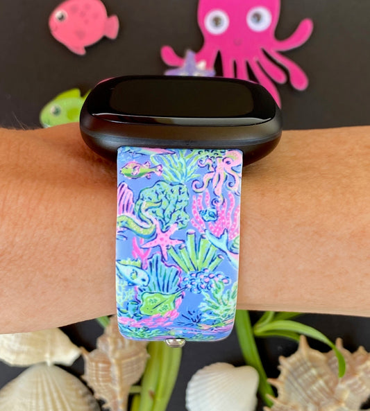 Ocean Life Fitbit Versa 1/2 Watch Band