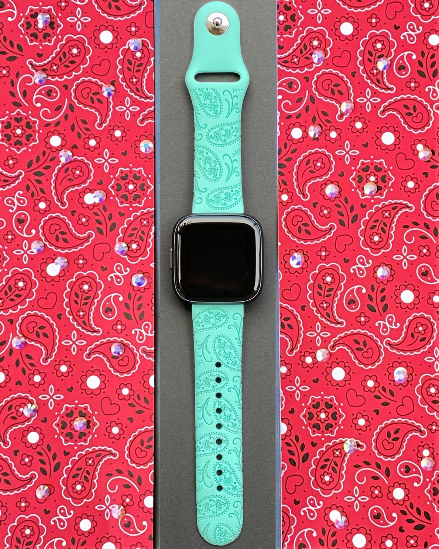 Paisley Fitbit Versa 1/2 Watch Band