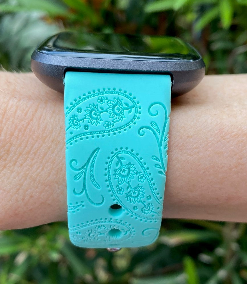 Paisley Fitbit Versa 1/2 Watch Band