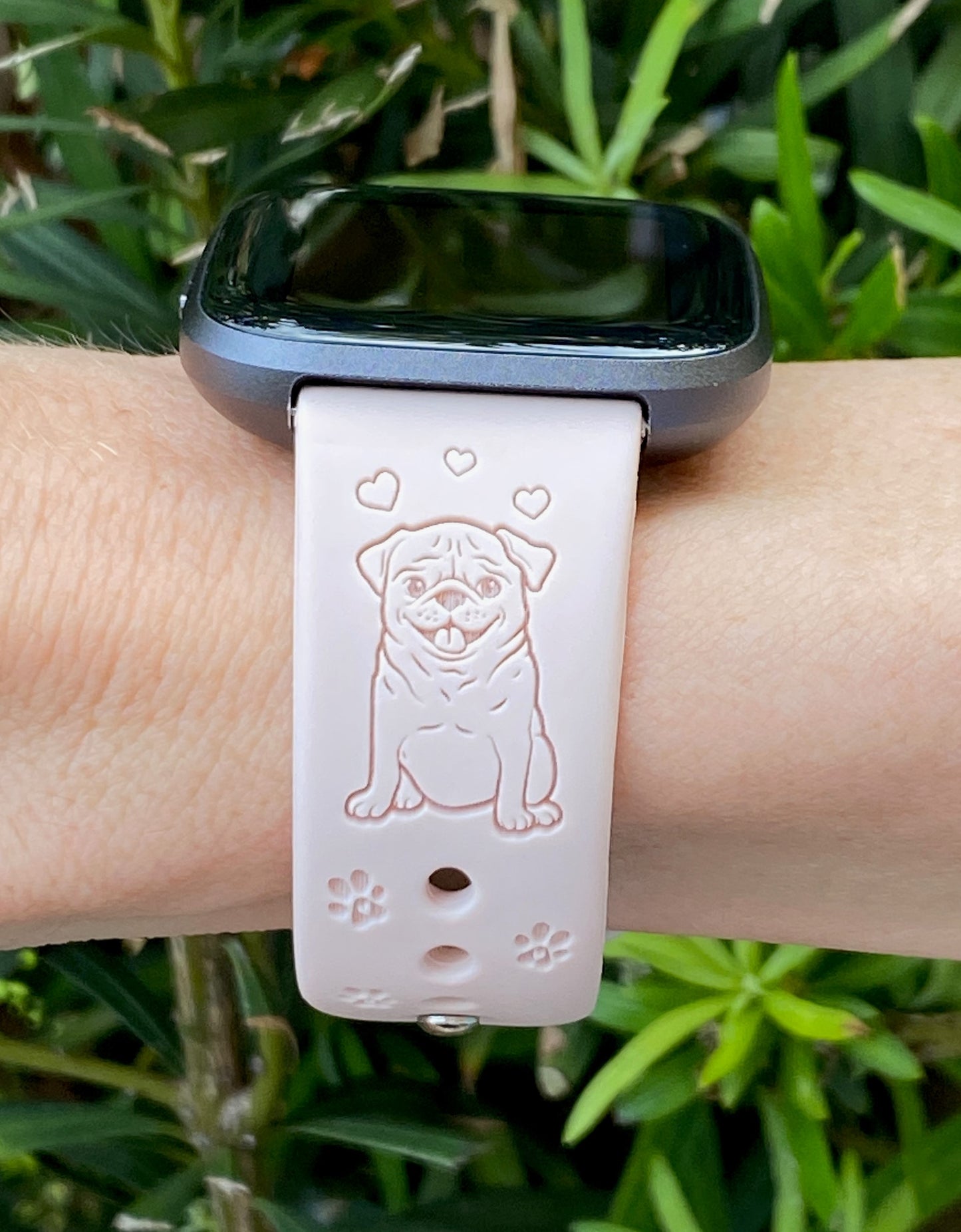 Pug Fitbit Versa 1/2 Watch Band