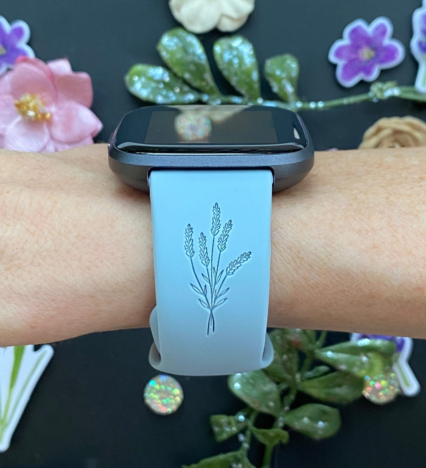 Wildflower Fitbit Versa 1/2 Watch Band