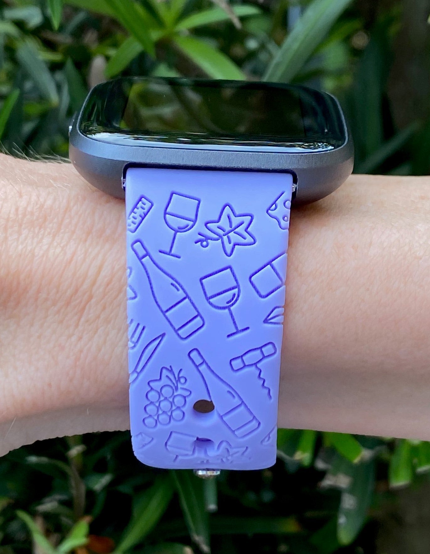 Wine Lover Fitbit Versa 1/2 Watch Band