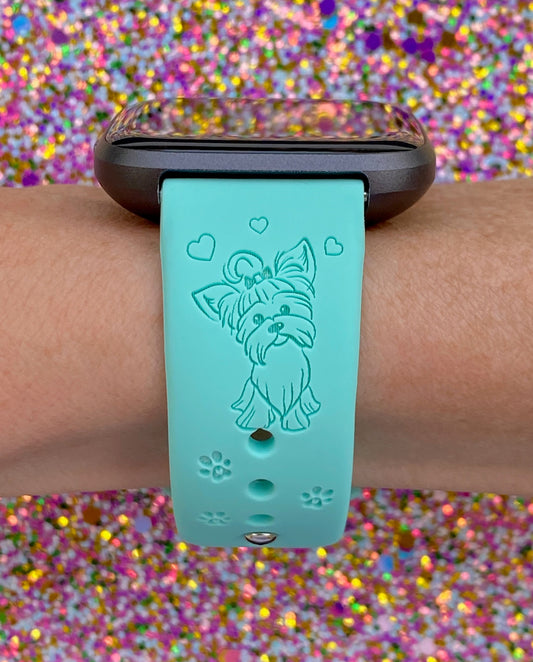 Yorkie Fitbit Versa 1/2 Watch Band