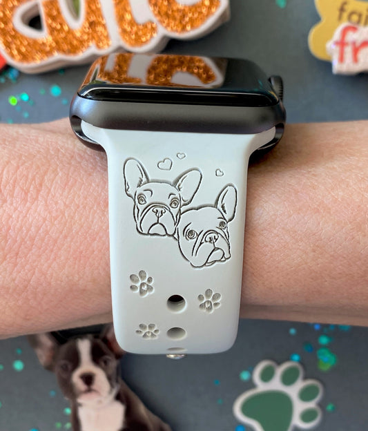 Frenchies Dog Watch Band For Apple Watch