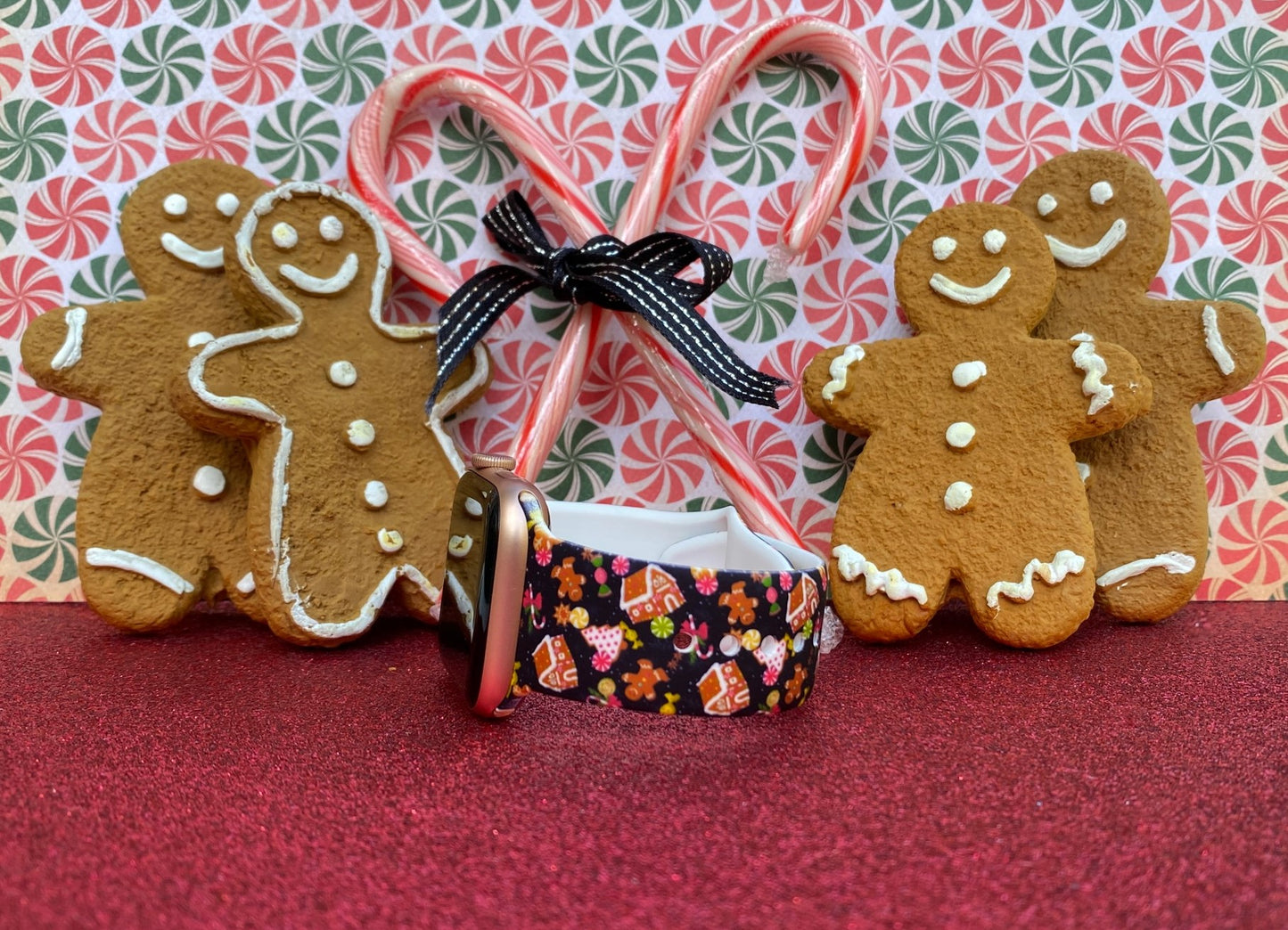 Gingerbread House Watch Band For Apple Watch