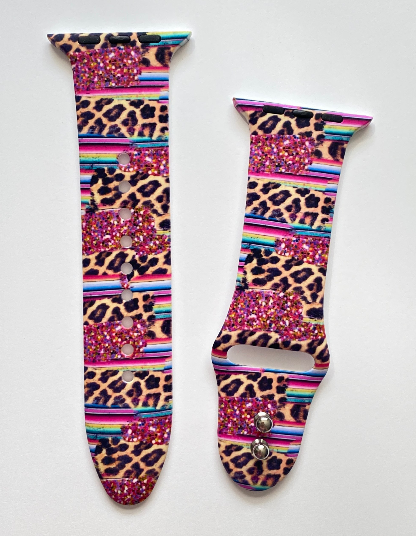 Leopard Serape Watch Band For Apple Watch