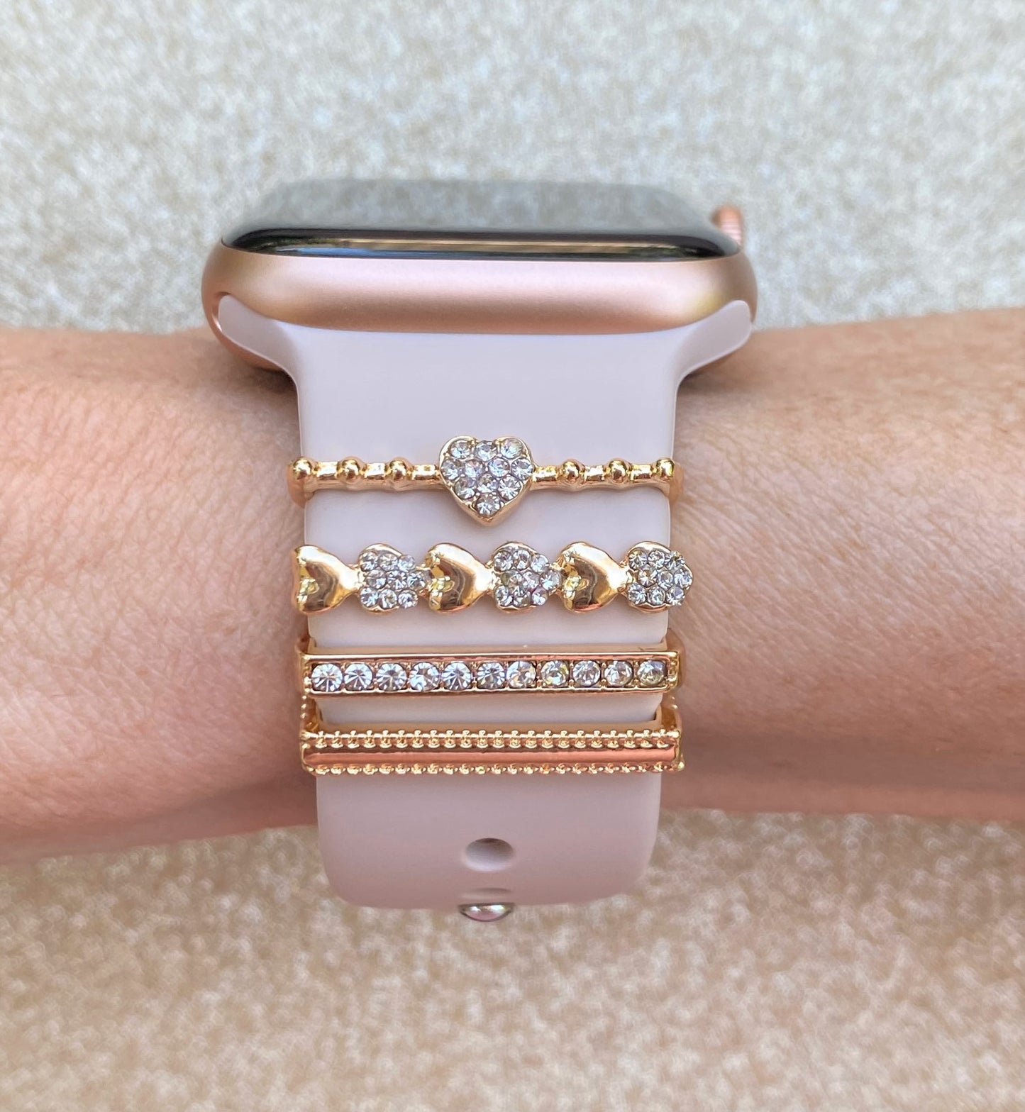 Gold Stackable Watch Charm