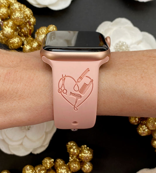 Hair Stylist Watch Band For Apple Watch