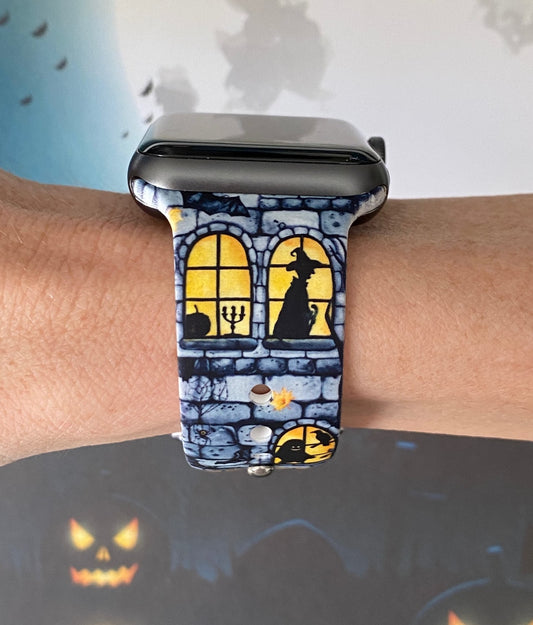 Haunted House Watch Band For Apple Watch