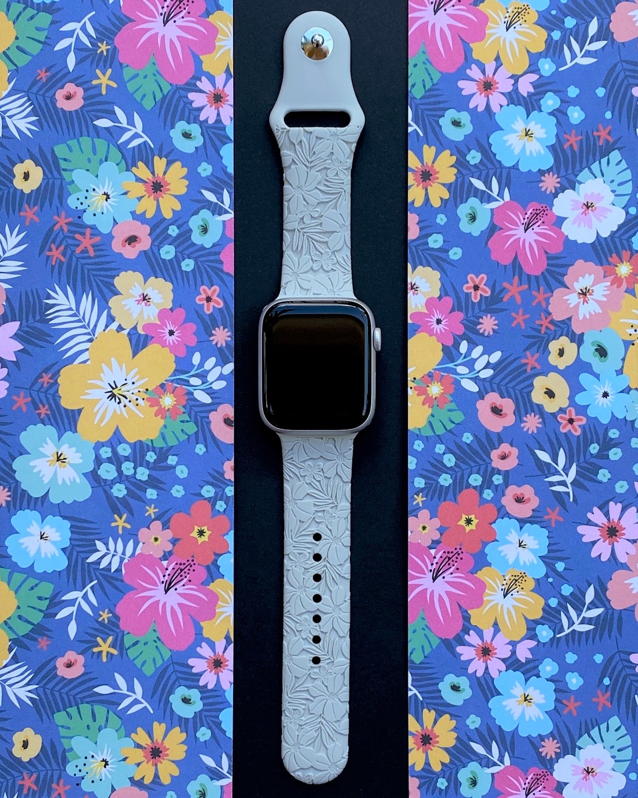 Hibiscus Watch Band For Apple Watch