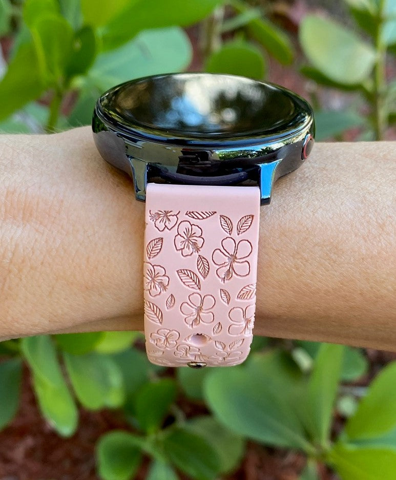 Hibiscus 20mm Samsung Galaxy Watch Band