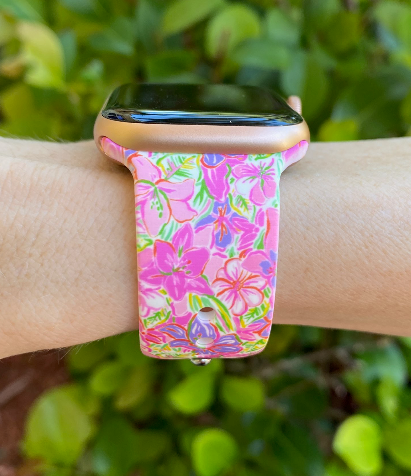 Lavender Tropics Watch Band For Apple Watch