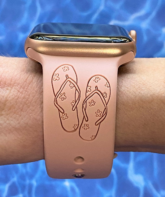 Flip Flops Beach Watch Band For Apple Watch