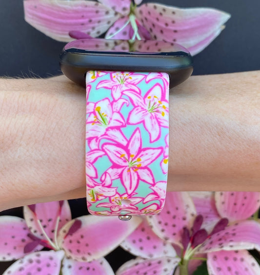 Floral Fitbit Versa 1/2 Watch Band
