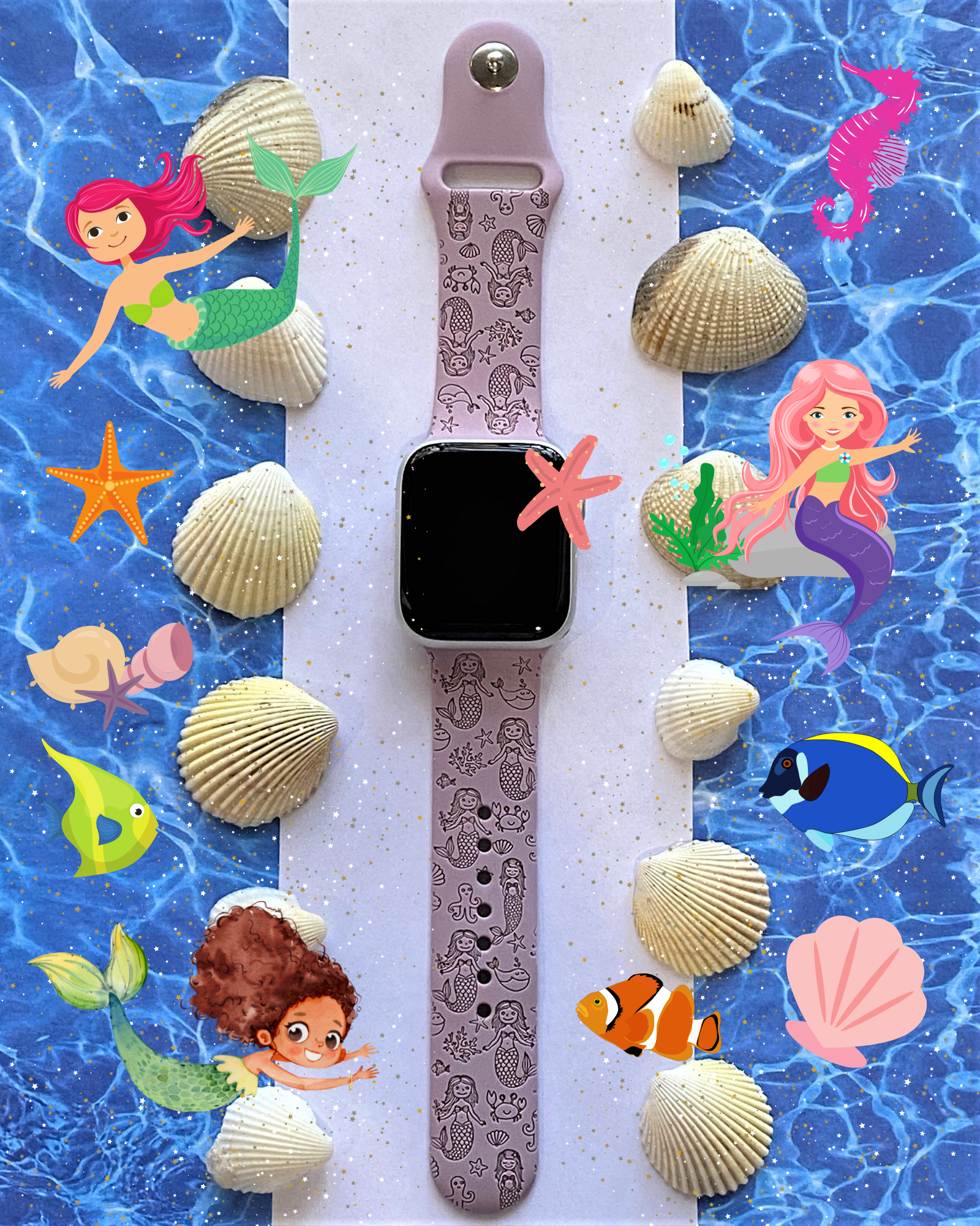 Mermaid apple watch best sale band