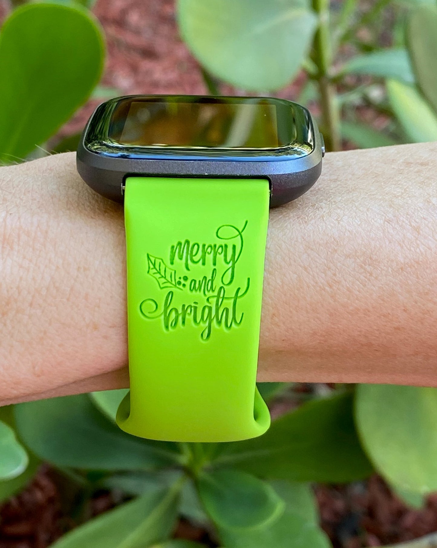 Merry and Bright Fitbit Versa 1/2 Watch Band