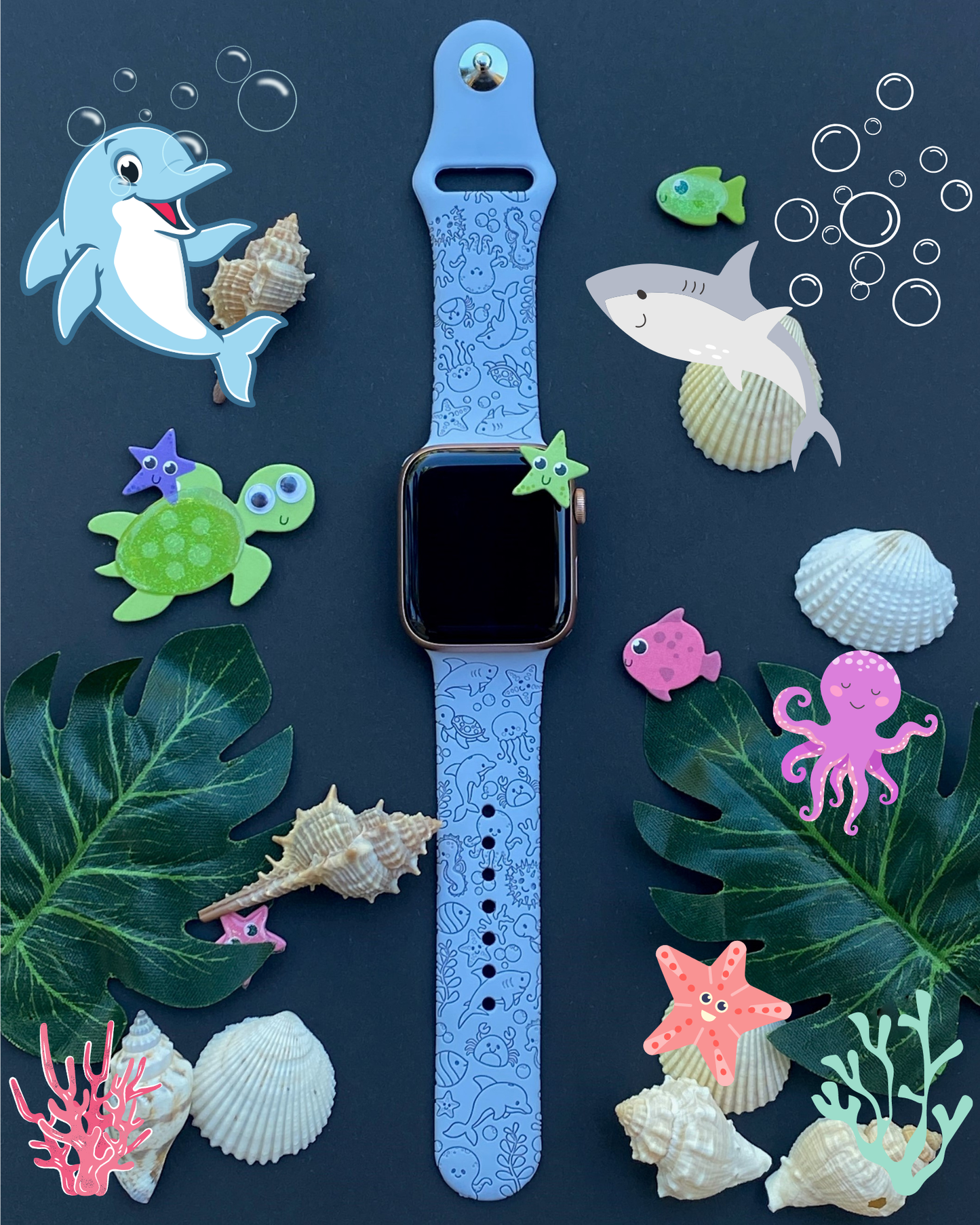 Ocean Friends Watch Band For Apple Watch