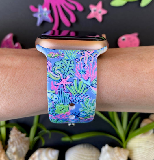 Ocean Life Watch Band For Apple Watch