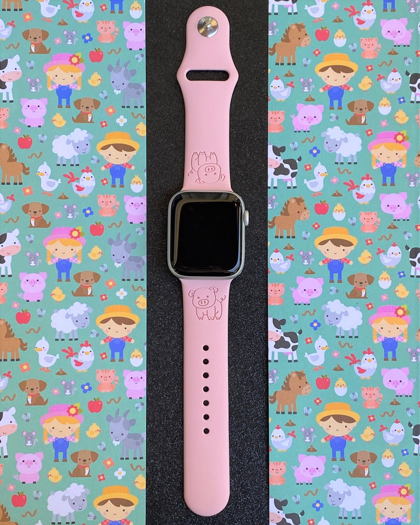 Cute Pig Watch Band For Apple Watch