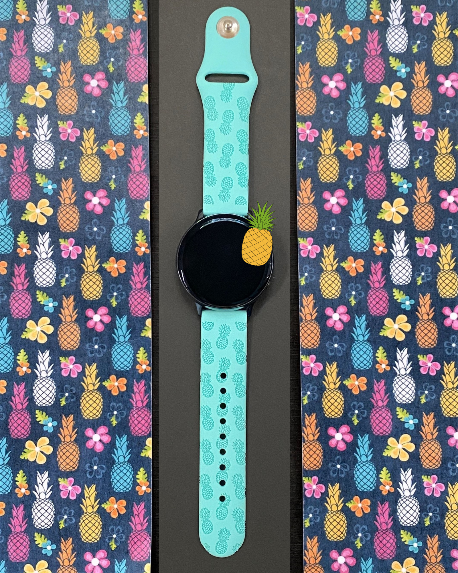 Pineapple 20mm Samsung Galaxy Watch Band – Lux Bands Shop