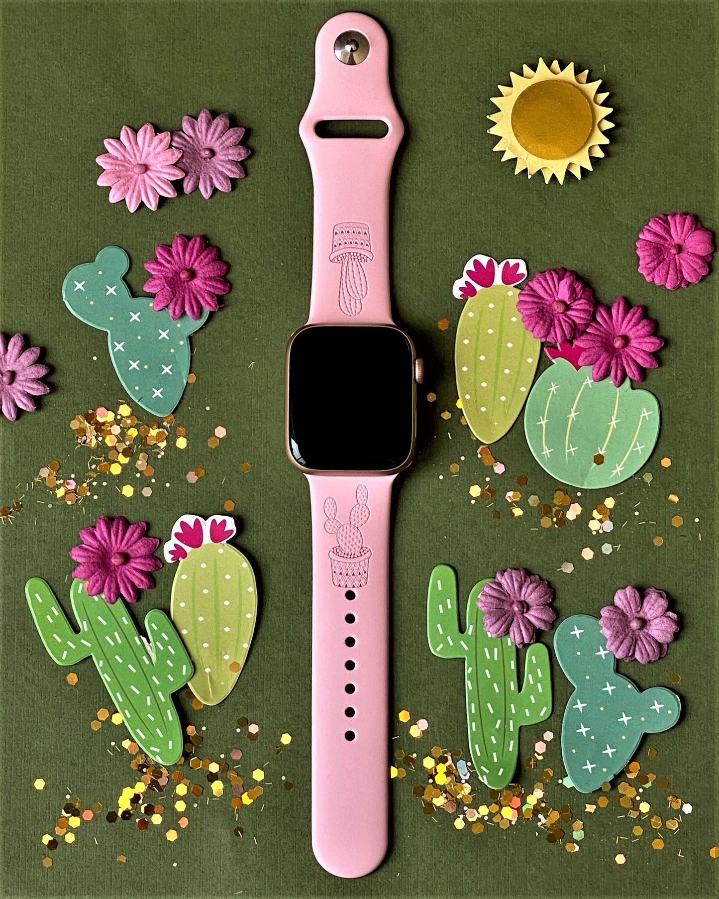 Prickly Cactus Watch Band For Apple Watch