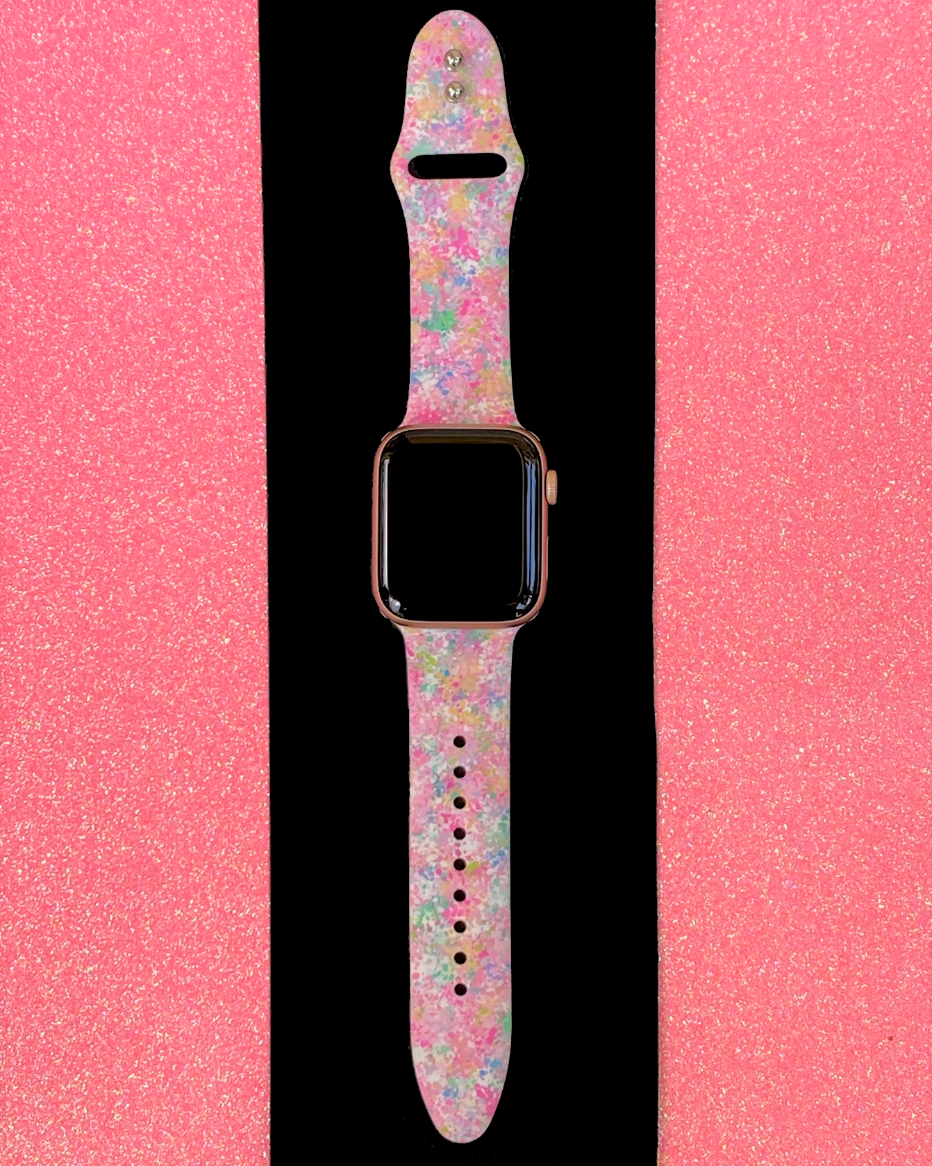 Pastel Splatter Watch Band For Apple Watch