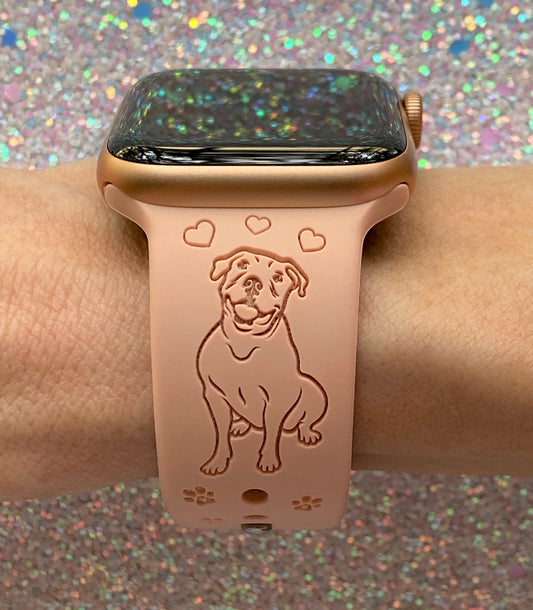 Pitbull Dog Watch Band For Apple Watch