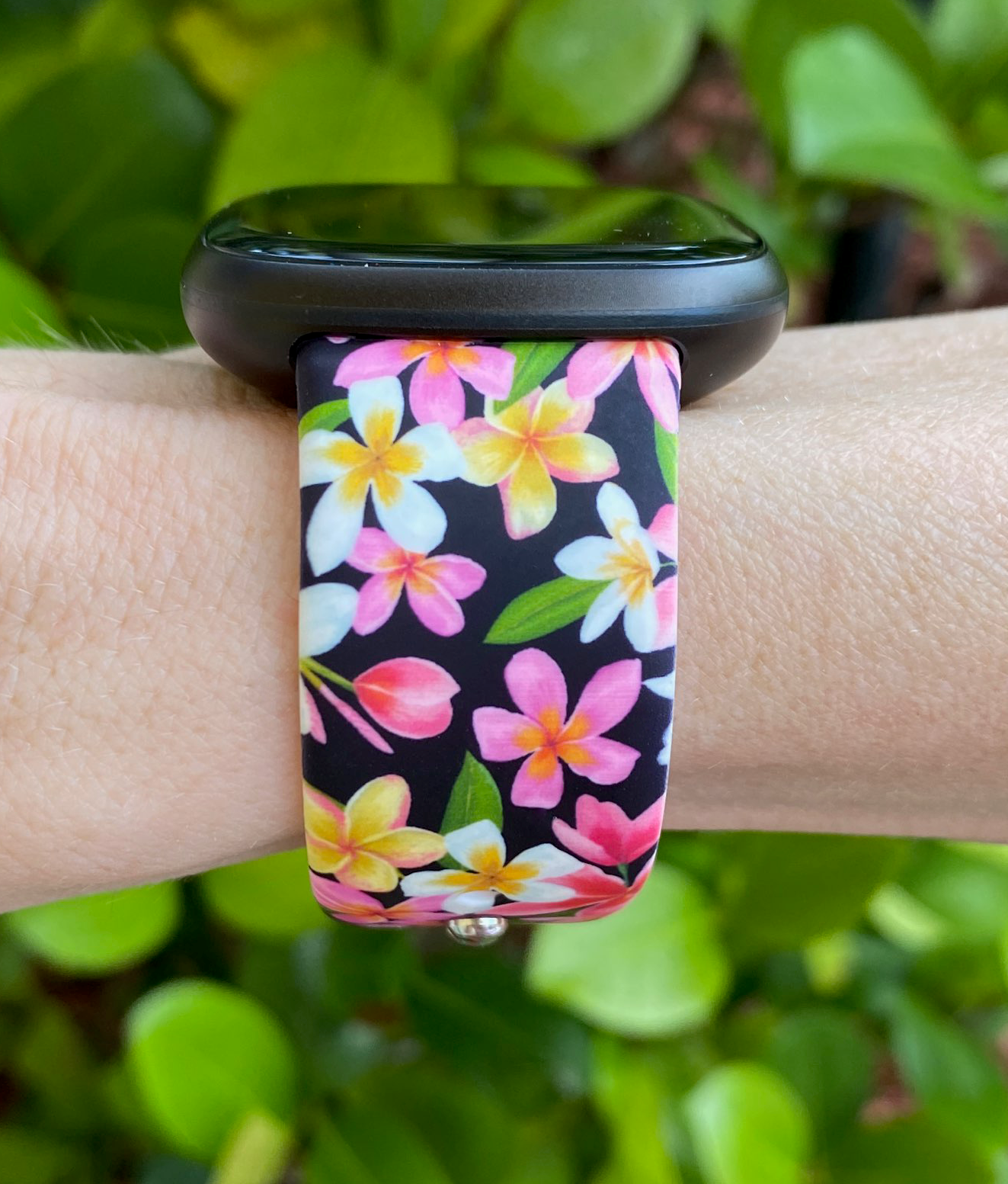 Plumeria Fitbit Versa 1/2 Watch Band
