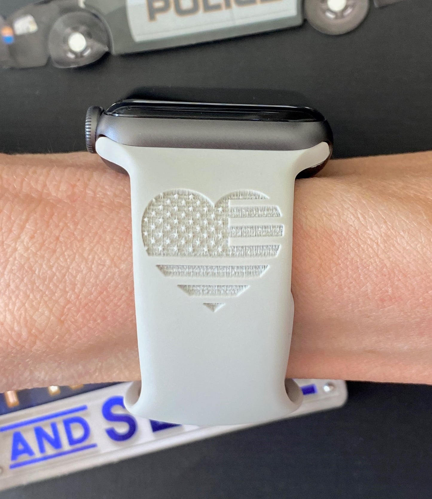 Police Watch Band For Apple Watch