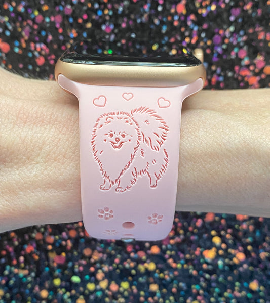 Pomeranian Dog Watch Band For Apple Watch