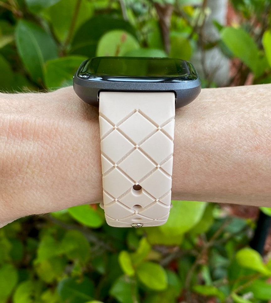 Fancy Quilt Fitbit Versa 1/2 Watch Band