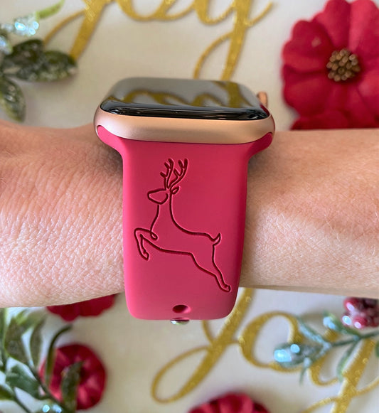 Reindeer Watch Band For Apple Watch