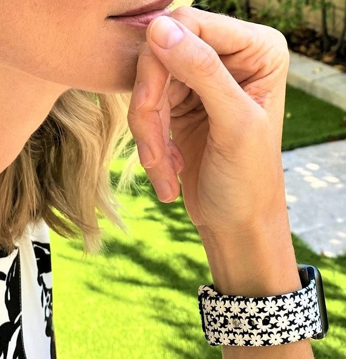 Retro Flowers Apple Watch Band