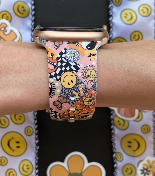 Retro Watch Band For Apple Watch