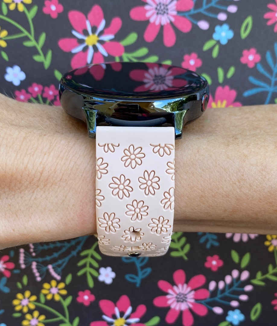 Daisy Flower 20mm Samsung Galaxy Watch Band
