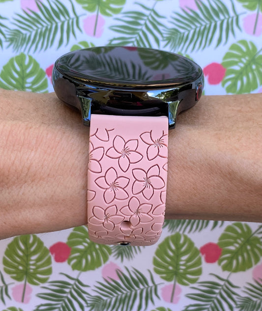 Plumeria 20mm Samsung Galaxy Watch Band