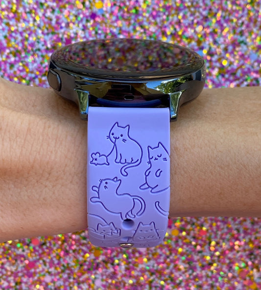 Cats 20mm Samsung Galaxy Watch Band