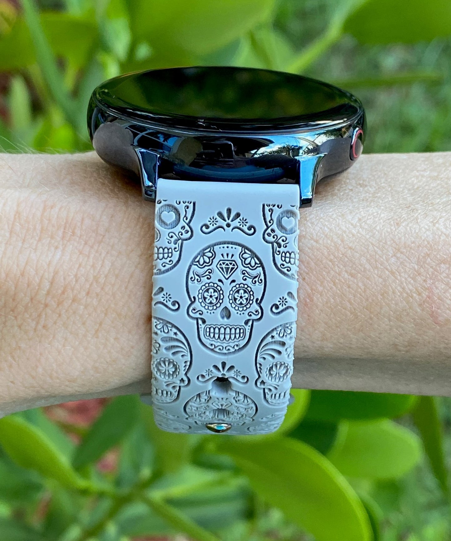 Sugar Skulls 20mm Samsung Galaxy Watch Band