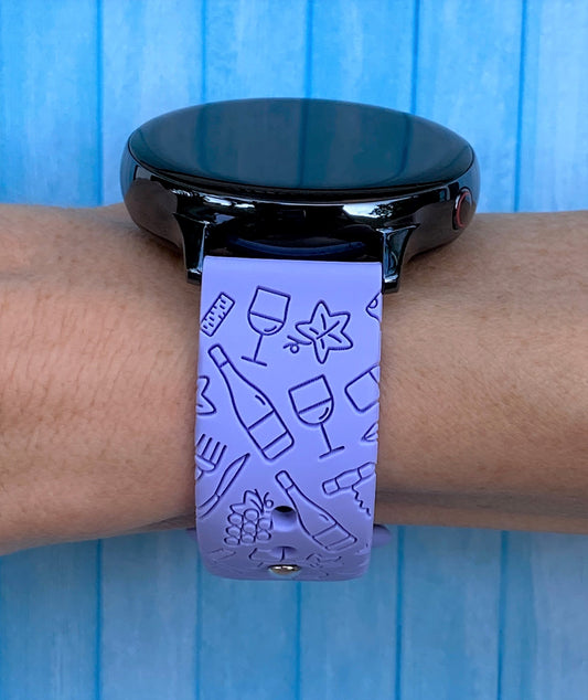 Wine 20mm Samsung Galaxy Watch Band