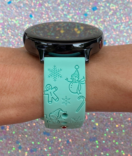 Winter Wonderland 20mm Samsung Galaxy Watch Band