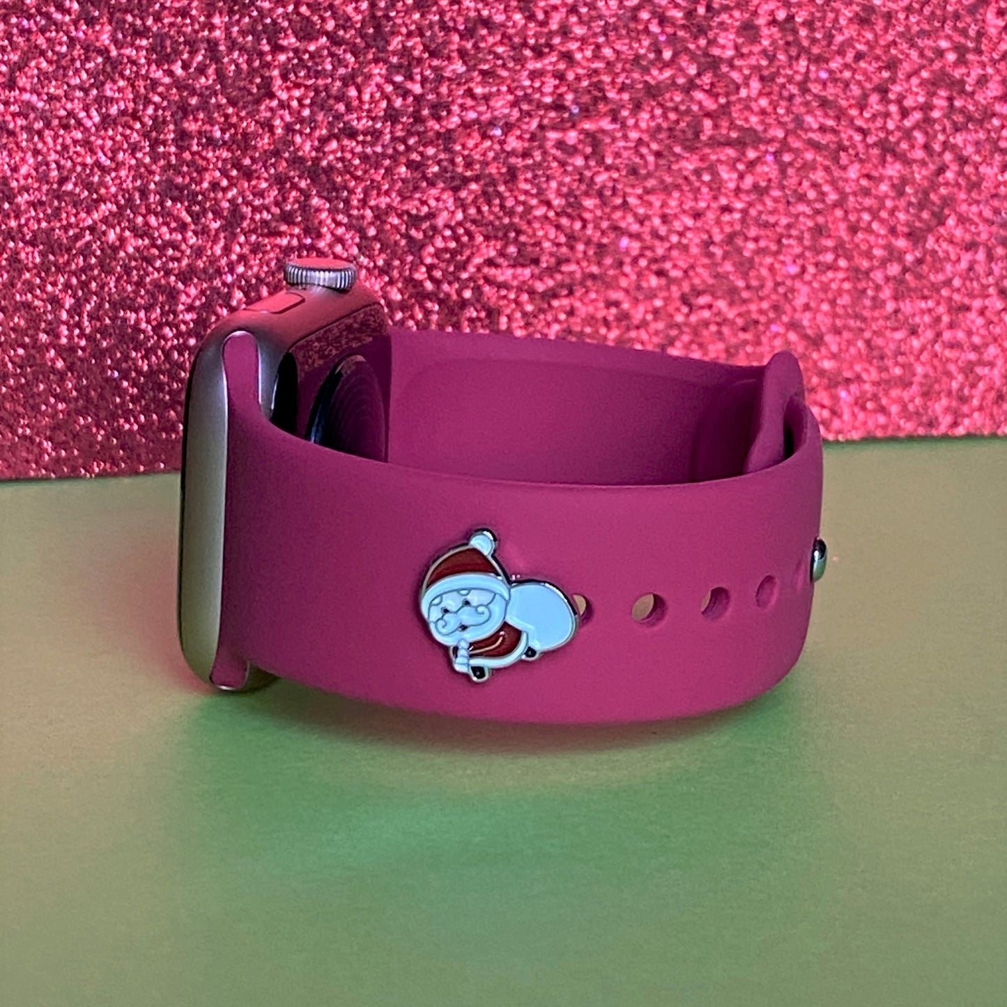 Santa Watch Charm