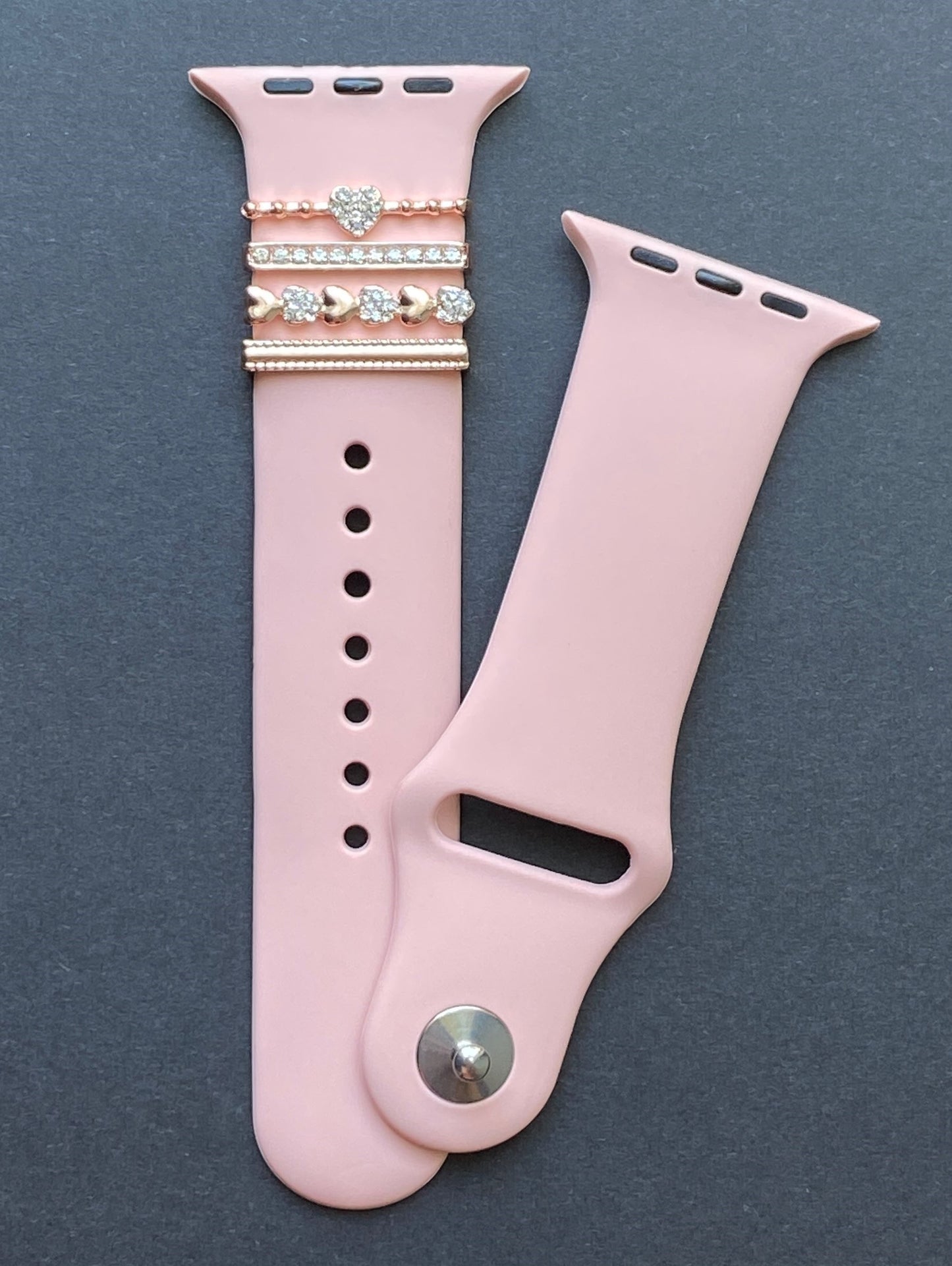 Rose Gold Stackable Watch Charm