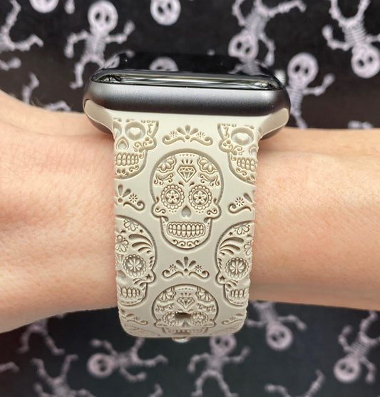 Sugar Skulls Watch Band For Apple Watch