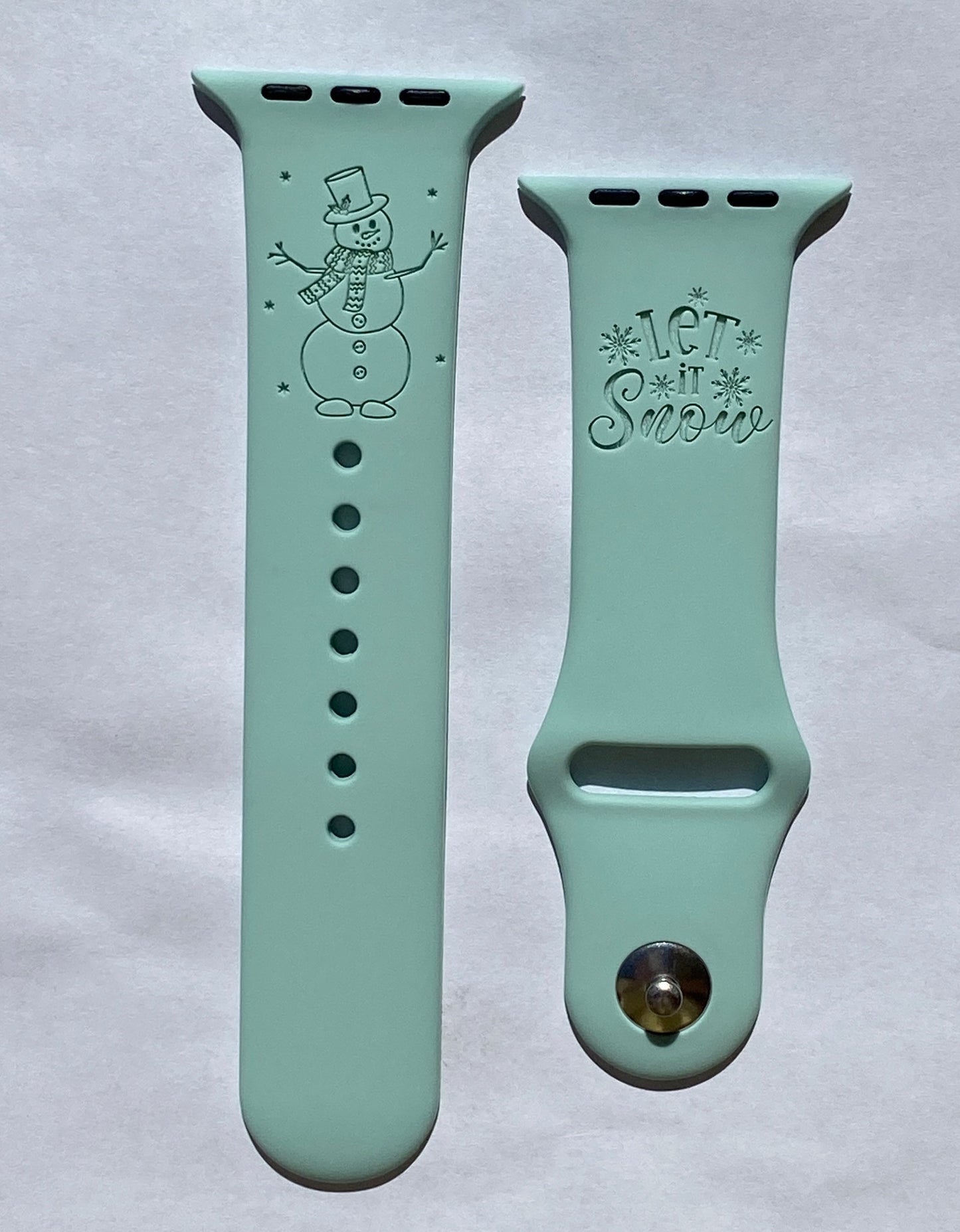 Snowman Watch Band For Apple Watch
