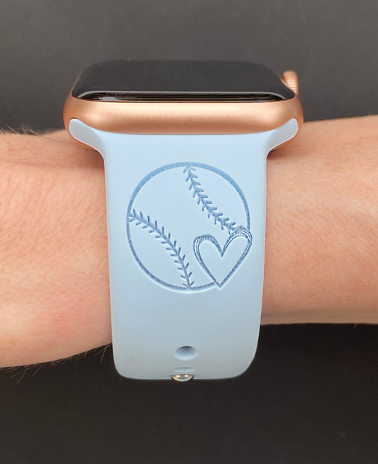 Softball Mom Watch Band For Apple Watch
