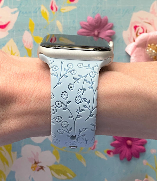 Spring Flower Watch Band For Apple Watch