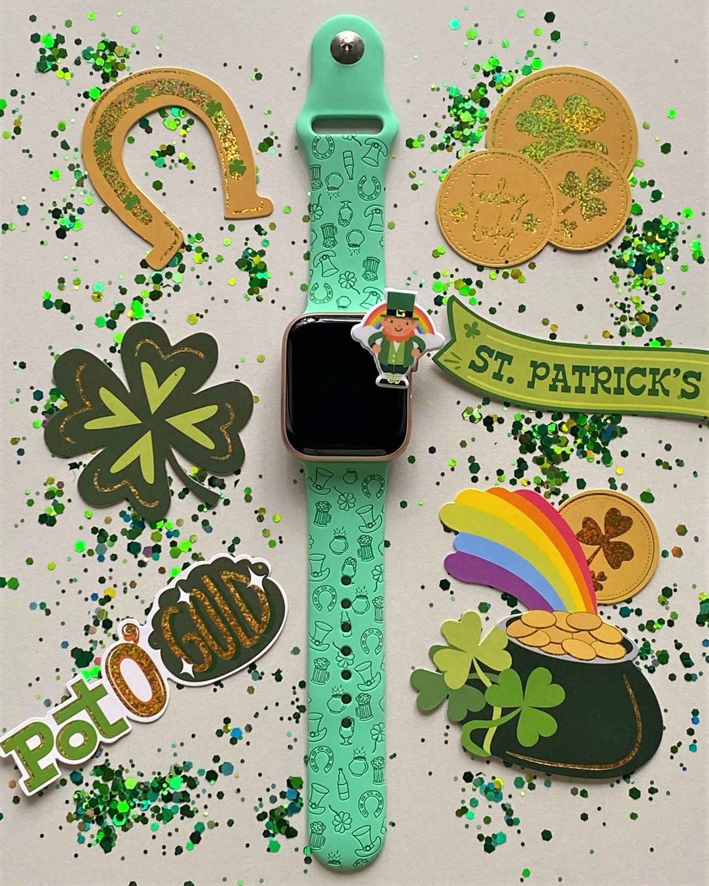 St Patrick's Day Watch Band For Apple Watch