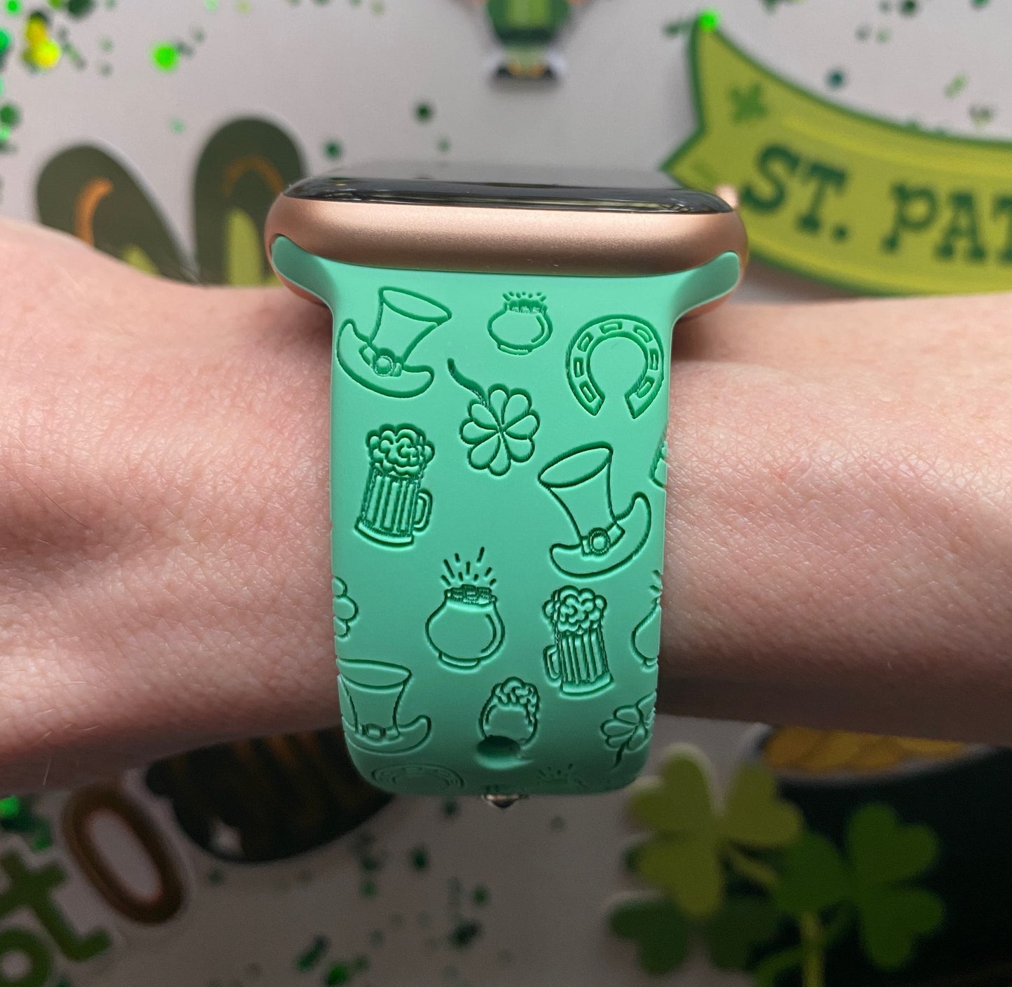 St Patrick's Day Watch Band For Apple Watch
